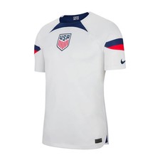 Nike Men's Team USA 2022/23 Home Soccer Jersey White/Loyal Blue Mens Small