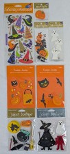Lot 8 Jolee's Boutique Halloween Stickers Ghost Witch Pumpkin Scrapbook