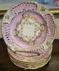最終値下げ❗️Dresdenのアンティーク大皿 美品❗️ Antique Dresden Porcelain | eBay