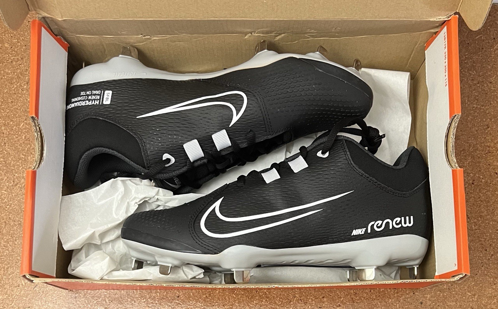 Nike Hyperdiamond 4 Women’s Softball Cleats Brand New (3 Pairs), Sizes 9 & 9.5 