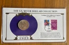 1923 Peace Silver Dollar US Postal Commemorative Stamp Set With Stamps