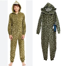 NWT New Jellyfish Kids Boy Girl Dinosaur Dino Jumpsuit Pajamas 4 T