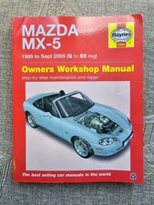 Mazda MX-5 (1989-2005) Haynes Repair Manual