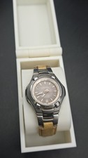 Casio Baby-G G-MS MSG-1400LJ Solar Wave Ceptor Ladies Watch Leather Strap