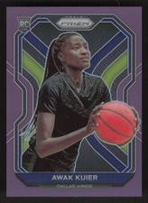 2021 Panini Prizm WNBA #90 Awak Kuier Prizms Purple #/99 RC