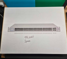 Ubiquiti UniFi 48-Port 500W Gigabit PoE Switch US-48-500W Brand New Open Box