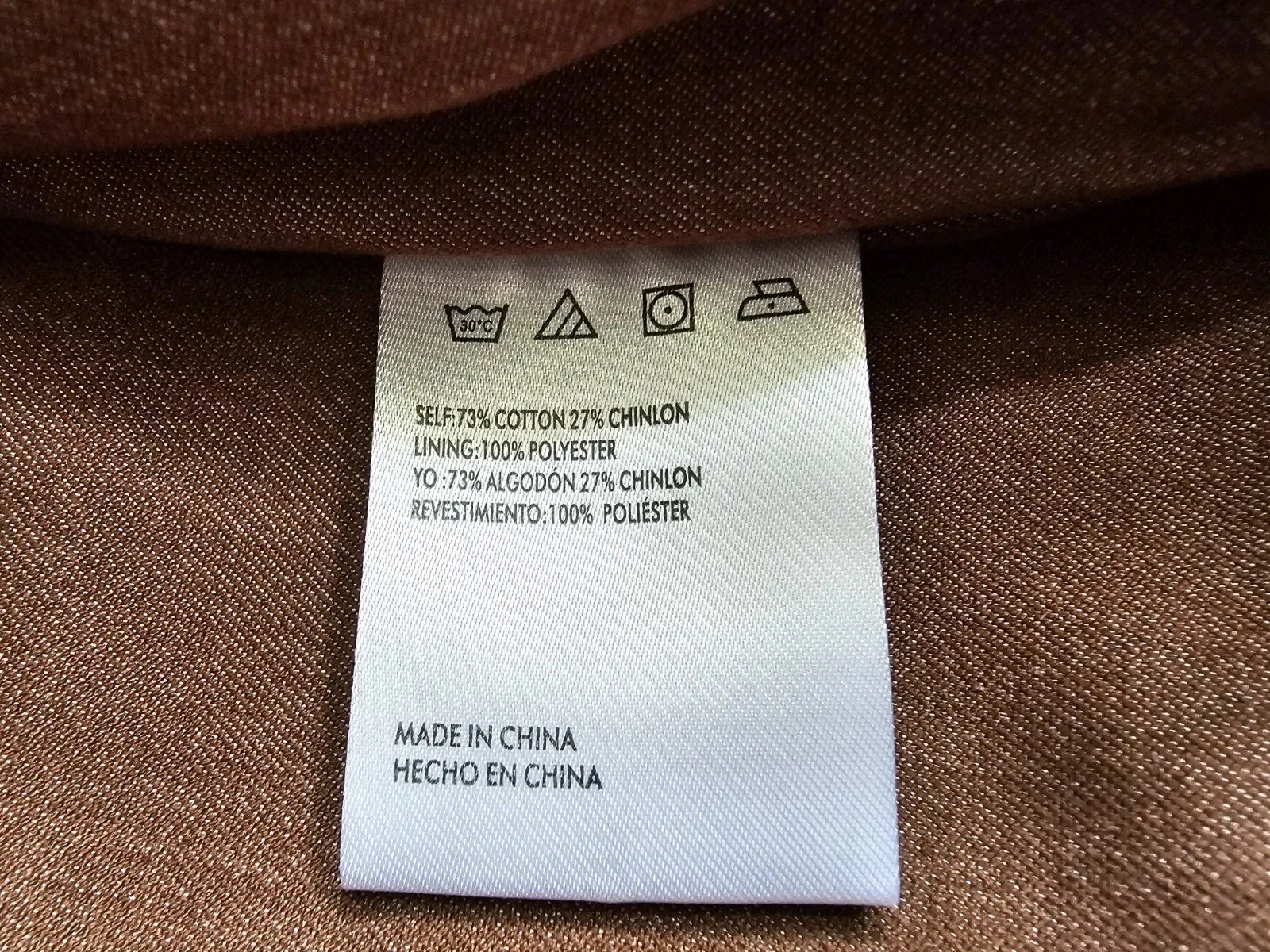 C'est Bon Work Jacket Burnt Orange Zip Up Men's SZ XL Urban Mod Work Chore Nwt - product detail image 16