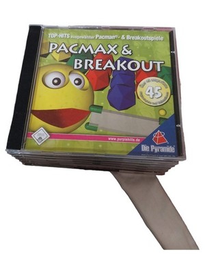 Die Pyramide Pacmax & Breakout PC CD-ROM 45+ Spiele Puzzle Arcade Deutsch
