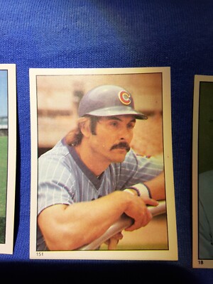 1981 Topps Stickers Dave Kingman Chicago Cubs #151 Excellent MVP HOF HR KING