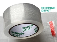 2" x 110 yds Carton Sealing Clear Packing Shipping Box Tape 2 Mil Industrial