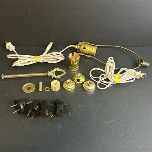 Lot Of Vintage Lamp Parts eBay