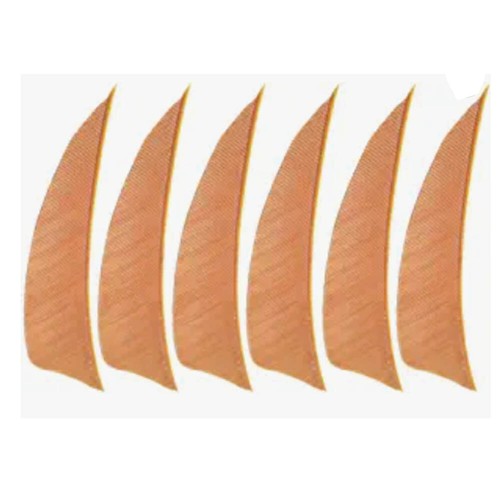 50pcs 5" Archery Arrow Natural Turkey Feathers RW LW DIY Shaft Bow Hunting - Picture 4 of 29