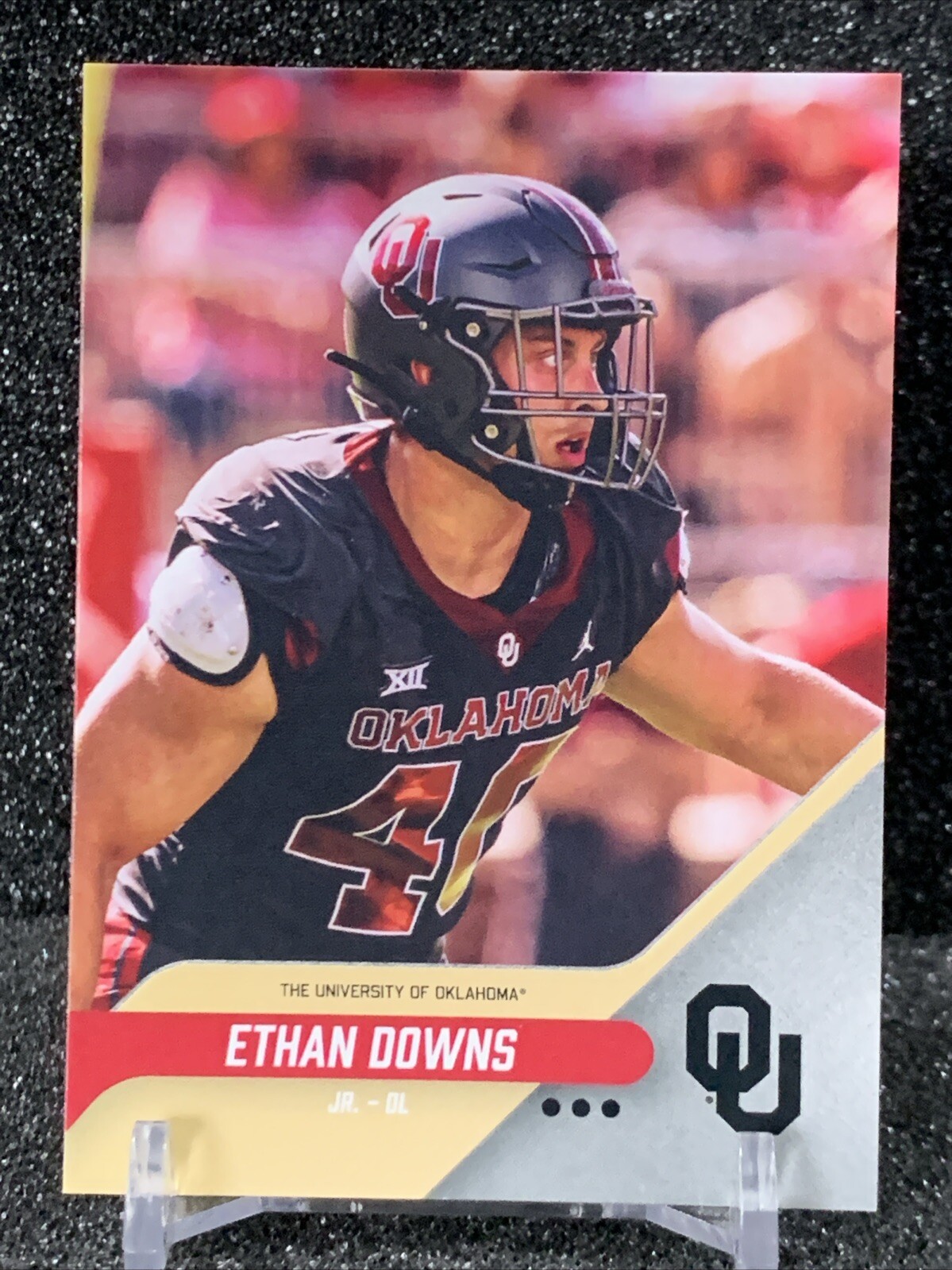2023 ONIT Athlete NIL - Oklahoma Sooners - COLOR PARALLEL - Ethan Downs - DL