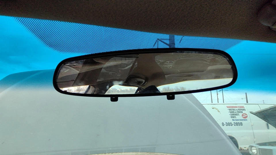 Espejo retrovisor interior Buick Century 2001-2005 montado en parabrisas OEM 10345906 Foto 3 de 4