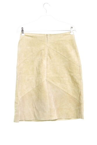 MORGAN Suede Skirt Lacing D 36 beige - Bild 3 von 4