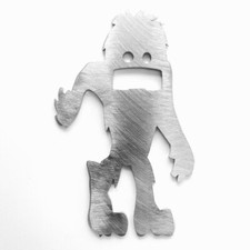 Sasquatch Bottle Opener Custom Stainless Steel