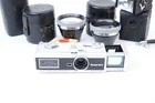 ROLLEI 16S Black snake skin set with optical accessories, flash and filter