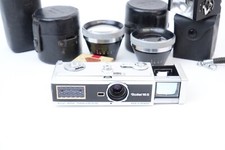 ROLLEI 16S Black snake skin set with optical accessories, flash and filter