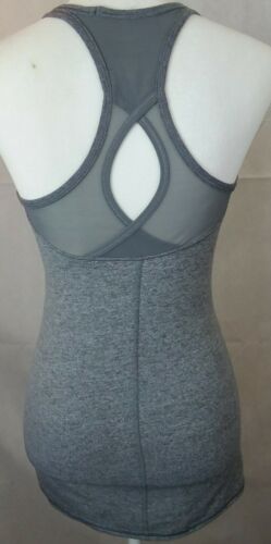 Lululemon Tank top *small/XS gray meshed EUC
