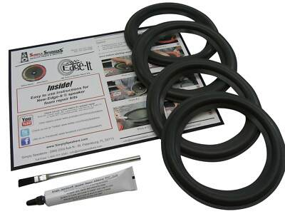 #ad Braun L710 Speaker Foam Surround Repair Kit For 6.5quot; Woofer Cone Edge Parts 4 $40.50