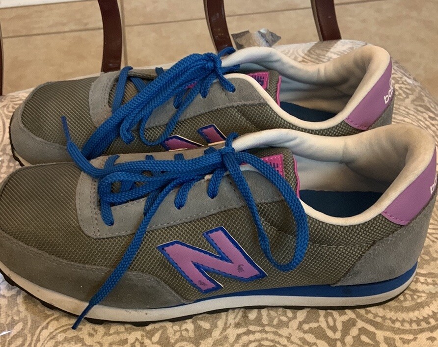 Size 6.5 - New Balance 501 Black Grey Purple for sale online  display picture 2