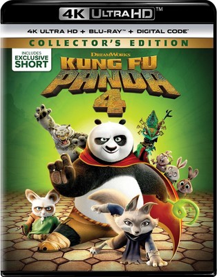 Kung Fu Panda 4 - Collector's Edition 4K Ultra HD + Blu-ray + Digital 4K UH