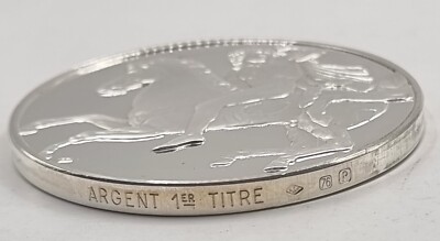 Franklin Mint フランスの 銀貨 Le Cavalier Rieur Franklin Mint