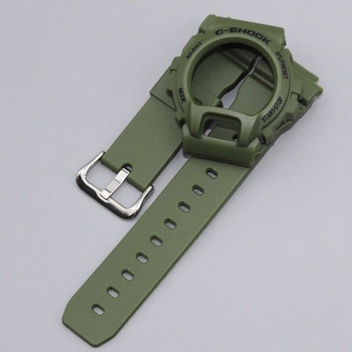 16mm Watch Band + Case For Casio G-SHOCK DW-6900 Series Straps Men's And Women's - Picture 11 of 35