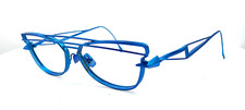 Spilt Milk Aspen Blue Oval Metal Sunglasses Japan FRAMES ONLY