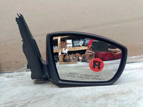 Used Right Door Mirror fits: 2016 Ford Escape Power w/blind spot alert 1 piece g