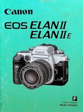Canon EOS Elan II Elan II E Camera Manual French Instructions
