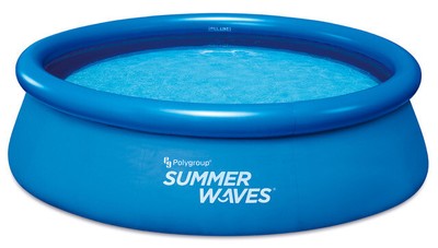 8FT Summer Waves  Quick Set  Ring Pool 2.44 m x 66 cm