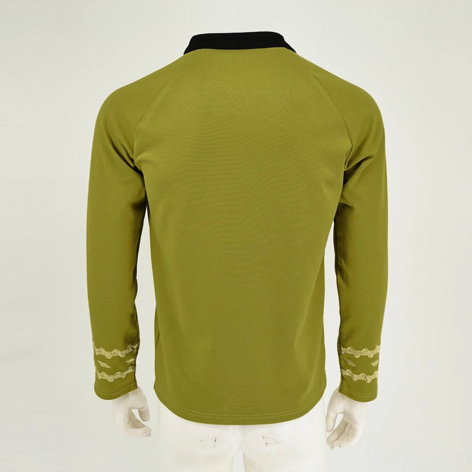 Cosplay TOS Captain Kirk Gold Shirts Spock Blue Costumes Red Starfleet Uniforms - Image 3 of 4