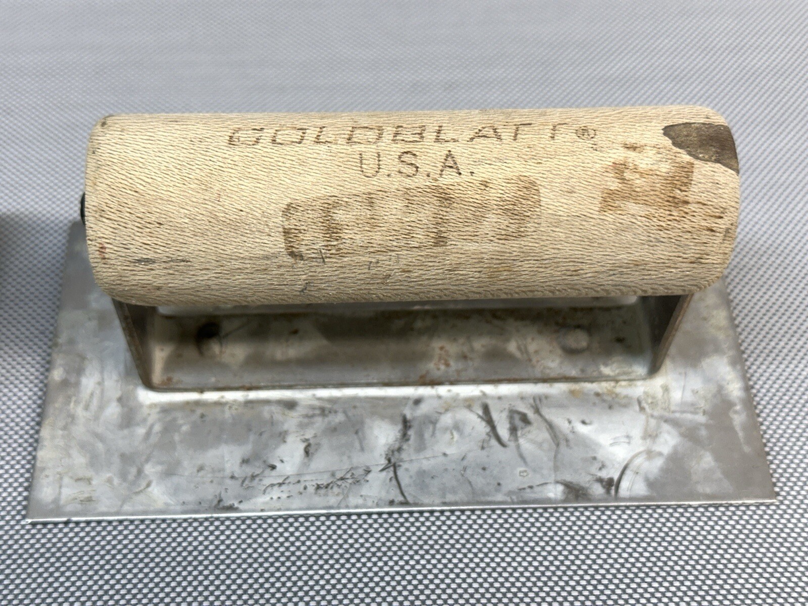 Goldblatt Concrete Joint Edger & Groover Tools Grooving Edging Wood Handles