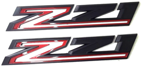 Black Silverado Emblem Gloss Black Z71 Fender Badge Emblem &ndash; OEM Style For 2019-2023 Chevy Silverado 1500/2500/3500 Z71 Accessories