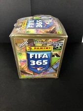 2018 Panini FIFA 365 Stickers Box - Unsealed 50 packs Mbappe RC, Ronaldo, Messi