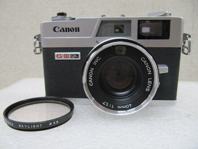 Canon Canonet QL17 G-3 G3 40mm f1.7 Film Camera | eBay Canon Canonet QL17 G-3 G3 40mm f1.7 Film Camera | eBay
