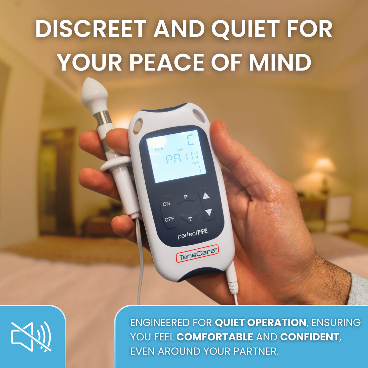 TensCare Perfect PFE-Pelvic Floor Exerciser for men