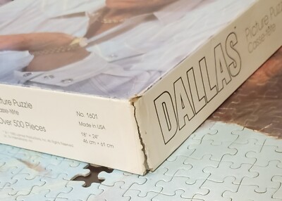 Puzzle Dallas – Famille Ewing – 1000 Pièces – F.X. Schmid 1982 – Occasion