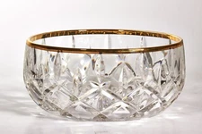 INTERGLASS 1P CRAZY BOWL GOLD HAND MADE IN FLORENCE ITALY