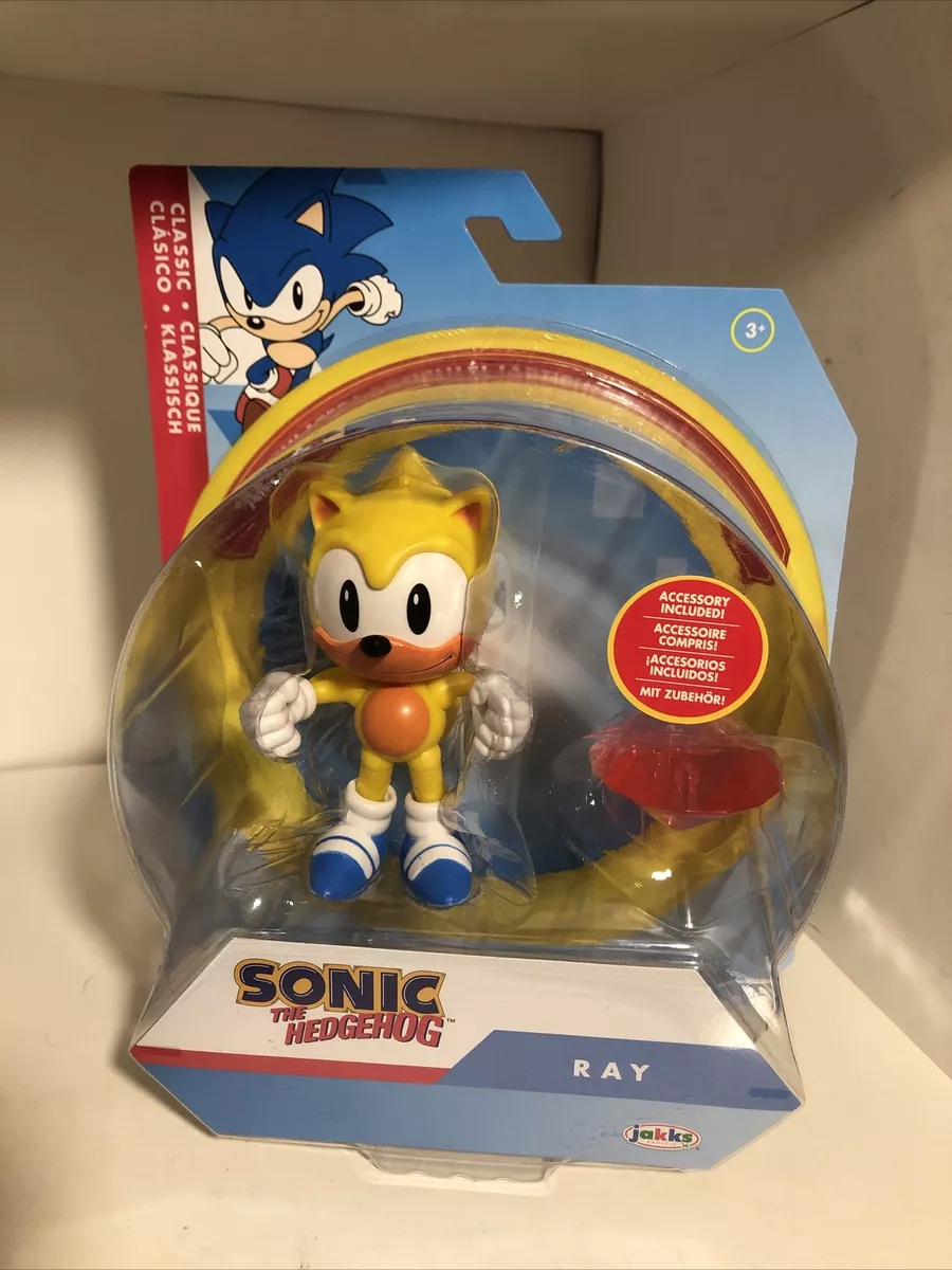 Sonic The Hedgehog Classic Action Figure- 4- RAY