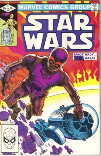 Star Wars Comic Book #58 Direct Copy Marvel Comics 1982 VERY FINE