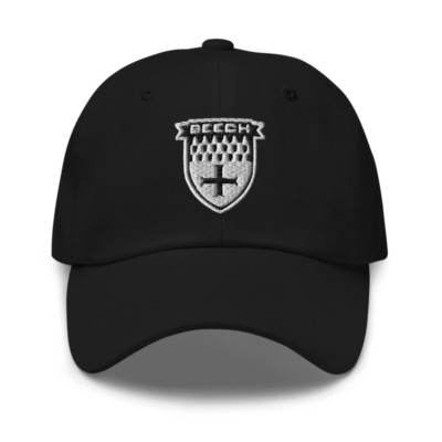 Beechcraft Shield Logo Inspired Embroidered Black Color Classic Dad Hat