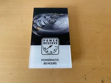 Tissot Display Plaque Powermatic 80 Hours - 9.5 X 5.5 Cm