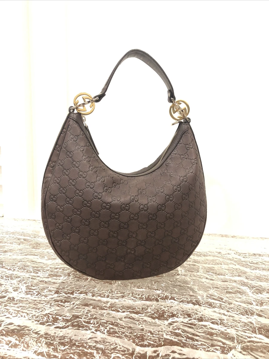 Authentic Gucci Guccissima Leather Medium Hobo Shoulder Bag Originally  $2,100