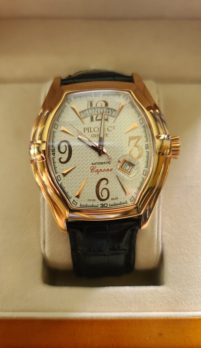 Relógio capone masculino Pilo Co Geneve