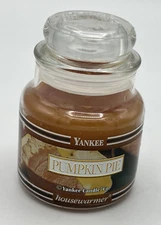 Yankee Candle Pumpkin Pie Small Jar 3.7 oz Candle