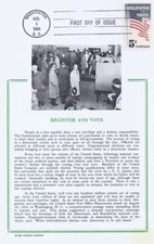 1249 5c REGISTER & VOTE - Hammond Card A