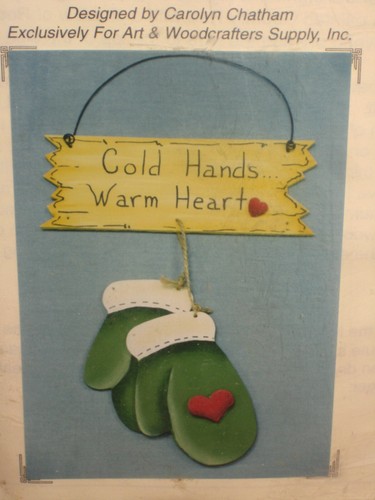 Reason for the Season - Mittens - Ready to Paint / Tole Painting Wood Kit DIY - Picture 3 of 7