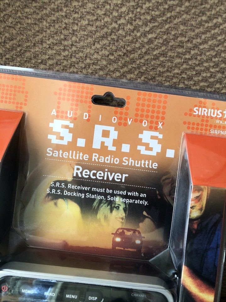 Récepteur Satellite Sirius Audiovox SIRPNP2 - Neuf Sous Emballage, Pour Voiture
